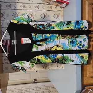 NWT Modes Crystal Fashion Shirt Ladies Size Medium